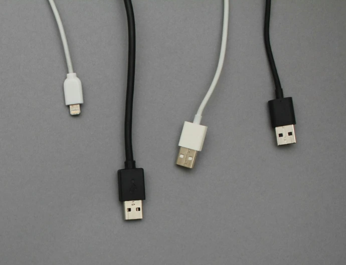 Supports et connexions utilisés pour le transfert et la numérisation de photos et vidéos.